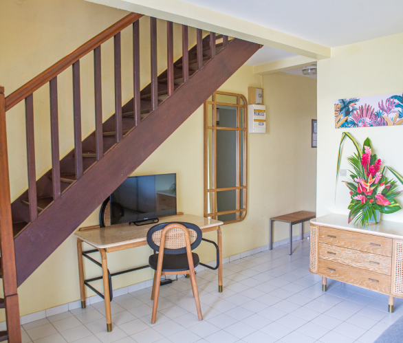 Appartement familial de la résidence Le Vallon à Saint-François en Guadeloupe